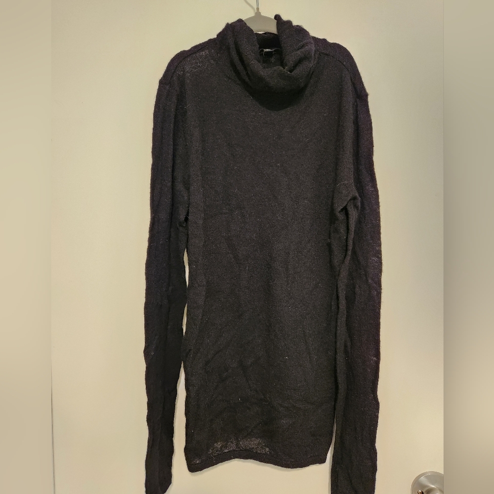 J Brand Black Wool Blend Sweater